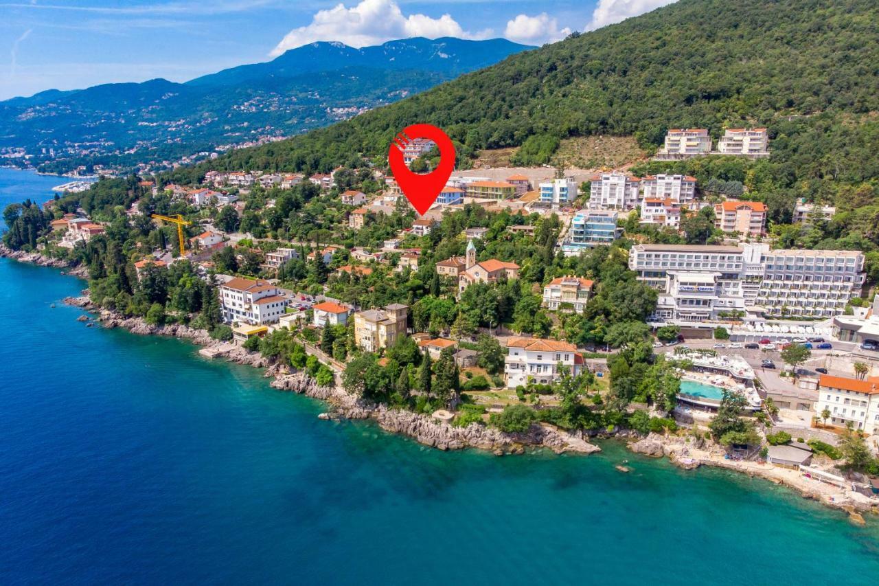 Apartmani Hrvatin Опатия Экстерьер фото