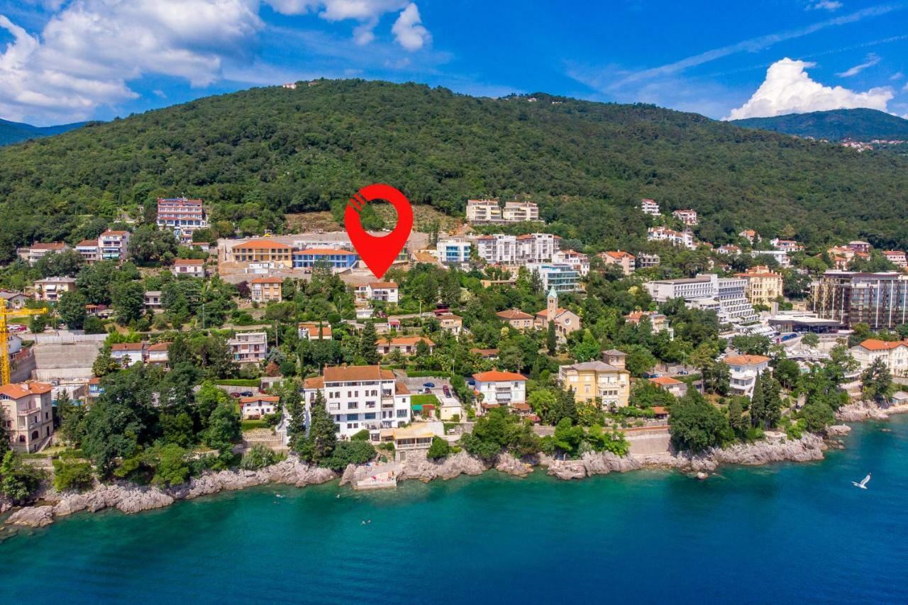 Apartmani Hrvatin Опатия Экстерьер фото